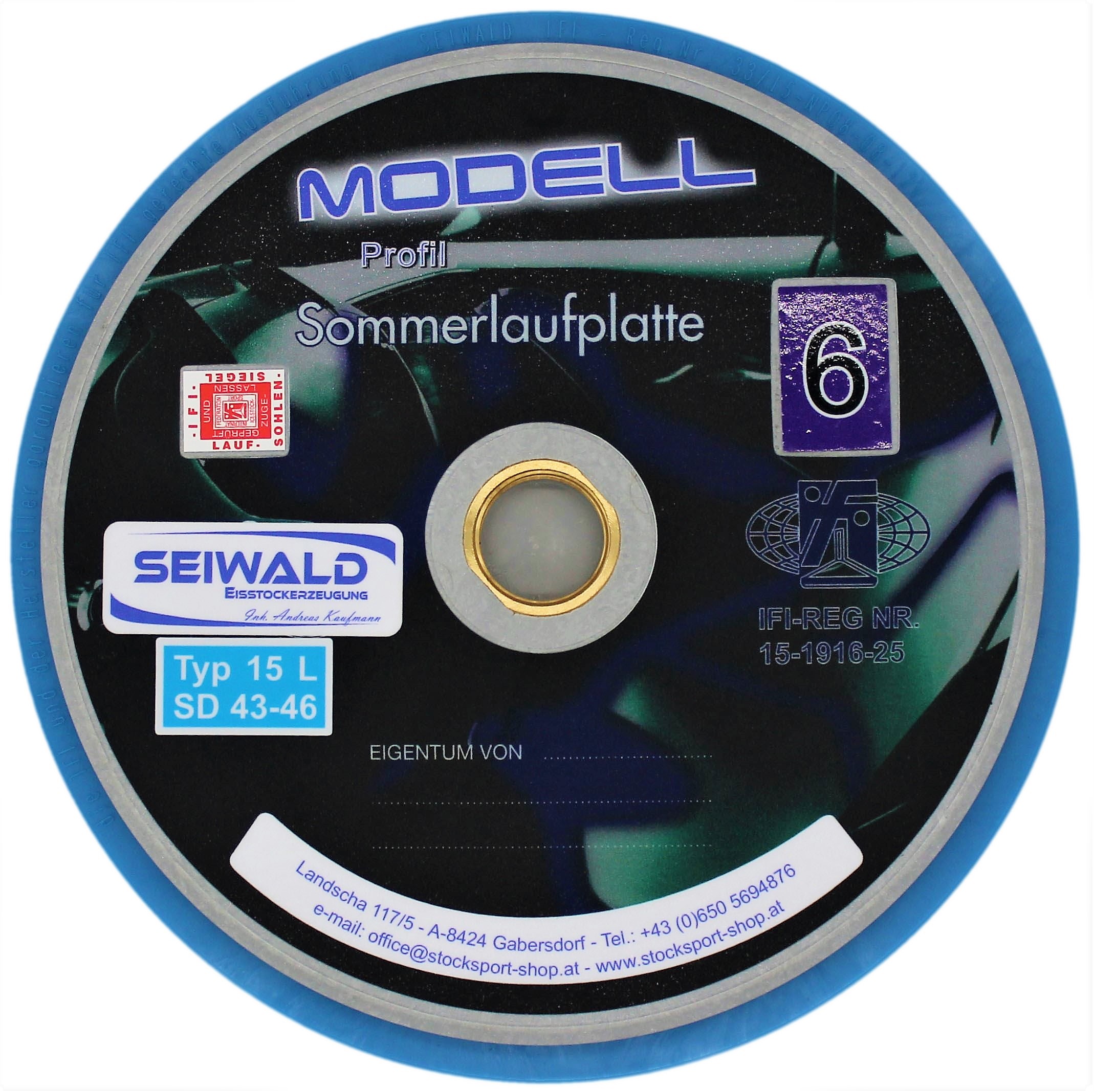 SEIWALD Modell 6 Profil / Mass und Stockplatte